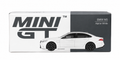 DNM-MGT-1092-BMW-M5-WHT = MINI GT BMW M5 Alpine White #1092 1:64 Diecast Model Car