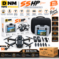 SSHP-S5HP-DRONE-4K SSHP S5HP 4K HD Camera Drone with GPS, Obstacle Avoidance, WiFi FPV & Screen Remote