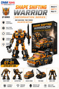 QT-01 Shape Shifting Warrior Transforming Robot Truck | Alloy Model