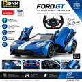 RASTAR 1:14 Ford GT RC Car Blue | Remote Control Sports Car