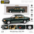 1:18 Scale Classic Sedan Diecast Model Car – 1990 Luxury Collectible Display Car