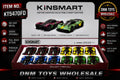 Kinsmart Aston Martin Valkyrie Livery Edition Die-Cast Model Car Display Set (12 PCS Assorted Colors) Ð 1:36 Scale Pull Back Collection