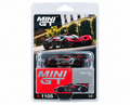 MGT01105-BOLIDE-RED = MINI GT #1105 Bugatti Bolide Red 1:64 Diecast Car