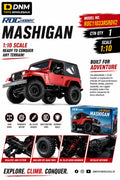 ROCHOBBY Mashigan 1:10 Scale 4WD RC Crawler – Off-Road Adventure