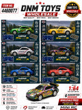 DNM Toys 1:64 Scale Mini RC Pro Series Car – Die-Cast Metal Remote Control Racing Car for Kids & Collectors (Assorted Designs Available)