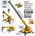 CRANE-FP-001 = Heavy Duty Crane Toy | 360° Rotating Friction Power Crane