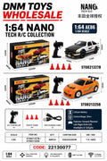 1:64 Scale Nano Tech 2.4GHz R/C Drift Racing Collection