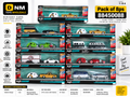88450088 - Maisto 1:64 Die-Cast Car & Trailer Set | Pack of 8