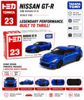 Tomica 23 Nissan GT-R Diecast Premium Toy JDM Sports Car Model in 1:62 Scale