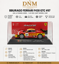 Ferrari F430 GTC #97, 24h Le Mans 2008, Bburago Model Car 1:43
