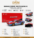 Ferrari 308 GTB #3, Paris Pioneer Rally 1982, Bburago Model Car 1:43