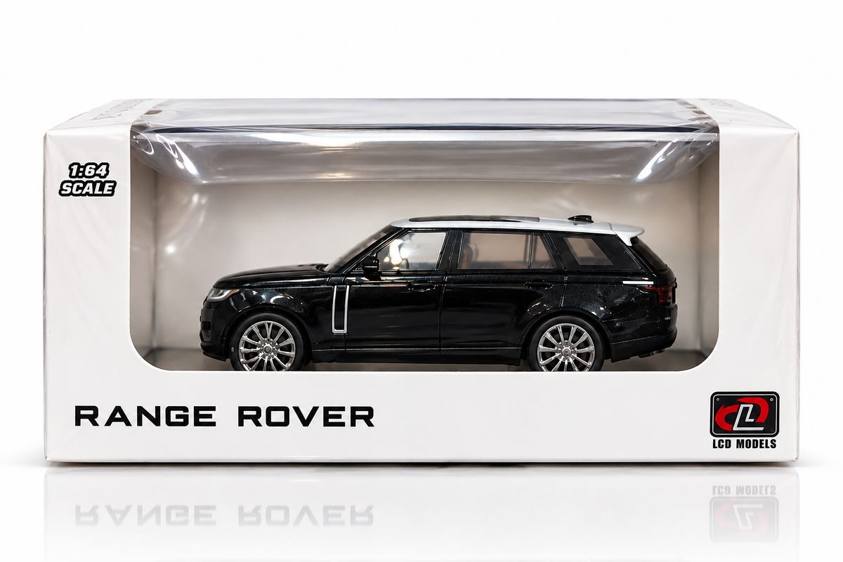 LCD64031-BL = LCD Models Range Rover 1:64 Diecast Model Car – Black