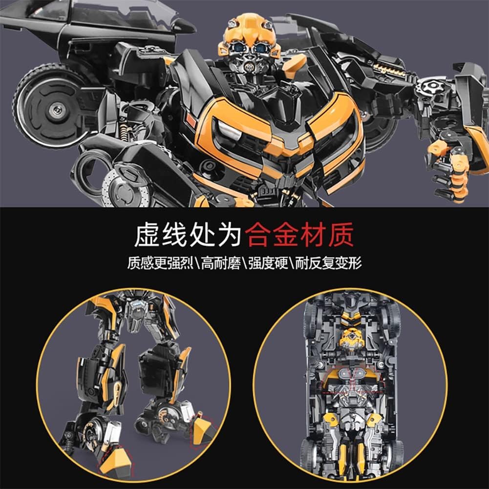 Black Bee Warrior BB-02 Transforming Robot Car | 2-in-1 Collectible Model