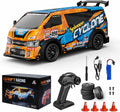 1:24 RC Drift Car - with LED Lights, JDM RC Cars Includes Drift Tire Kit USB Rechargeable Battery, Boys rc Cars Toys for Christmas Birthday
