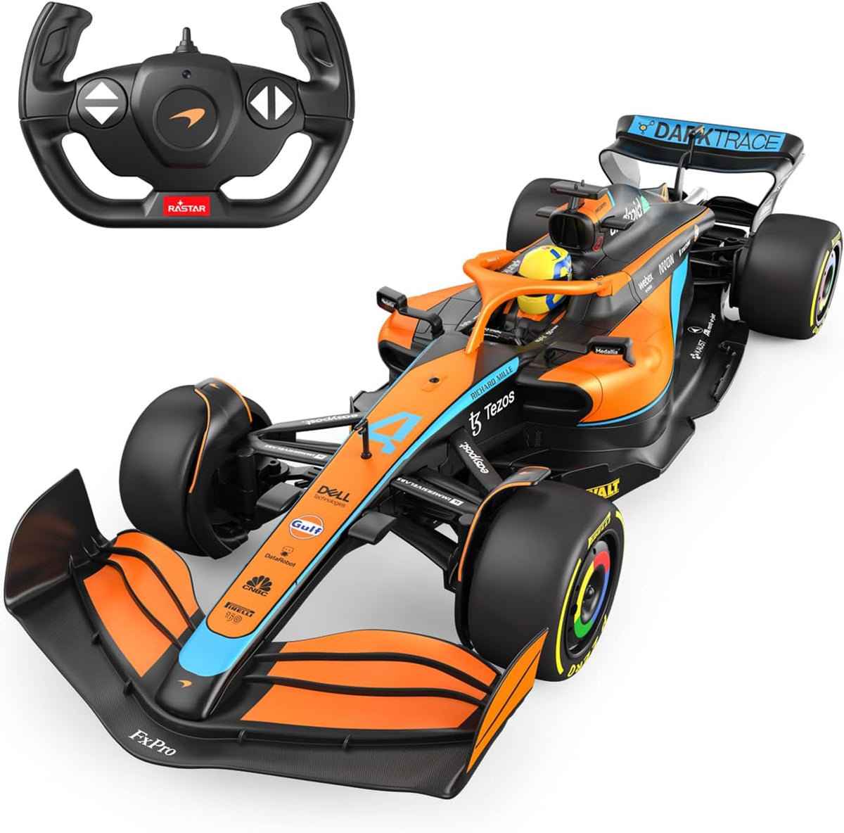 Rastar 1:12 Scale Formula 1 RC Racing Car Model – Ferrari F1-75, McLaren MCL36, Mercedes F1, Red Bull RB18