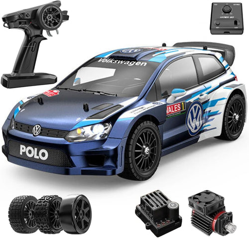14304 Volkswagen Polo R WRC 1:14 Scale Brushless RC Rally Car – Official Licensed Model