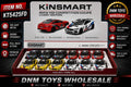 Kinsmart BMW M8 Competition CoupŽ Livery Edition Die-Cast Model Set (12 PCS Assorted Colors) Ð 1:36 Scale Pull Back Collection