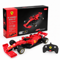 Rastar Ferrari SF1000 1:18 Scale RC Assembly Model Kit | DIY Plastic Formula 1 Racing Car with 2.4GHz Remote Control | Red F1 Model Car for Collection & Display