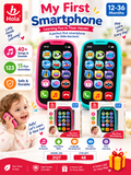 Hola My First Smartphone Toy 12 Months+ – Musical Pretend Phone with Numbers, Animals, Sounds & Learning Activities