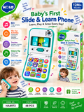 Hola Baby Learning Phone 12 Months+ – Slide & Flip Interactive Pretend Smartphone with Music, Numbers & Animals