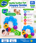 Hola Baby Caterpillar Rattle Teether 6+ Months – Sore Gum Relief & Sensory Toy