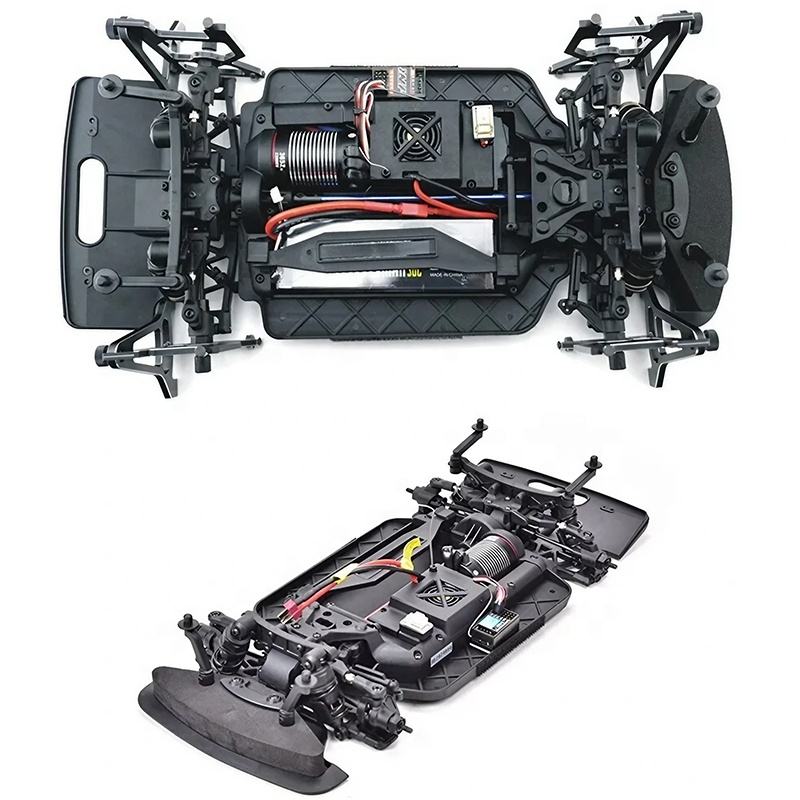HNR H9802 Panther 1/10 Dodge Hellcat Brushless RC Car – 4WD Drift & Racing Car with LED Lights (100+ km/h)