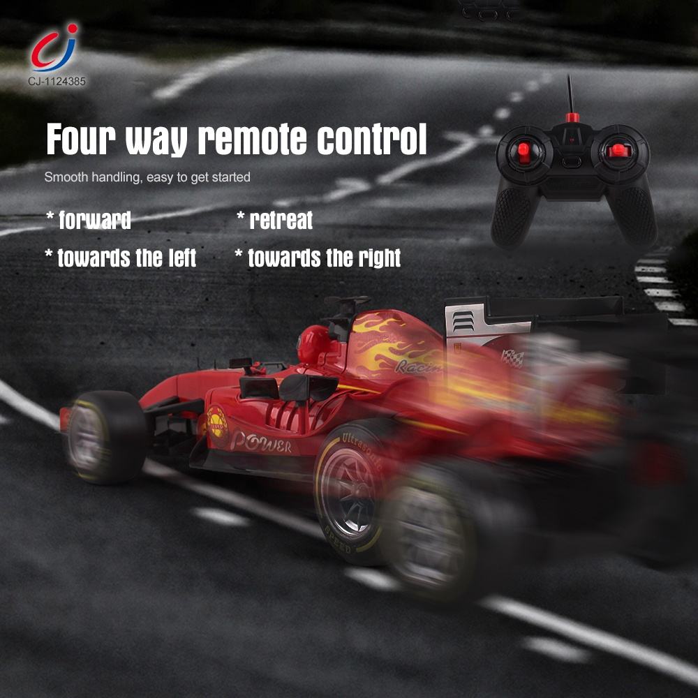 Mini Racer 1:64 Scale Die-Cast Metal F1 RC Racing Car — 3-Speed Adjustable Formula Car with LED Lights & App Control