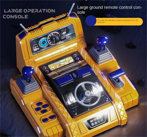 15-Channel 2.4GHz RC Excavator Remote Control Construction Digger with Rechargeable Battery