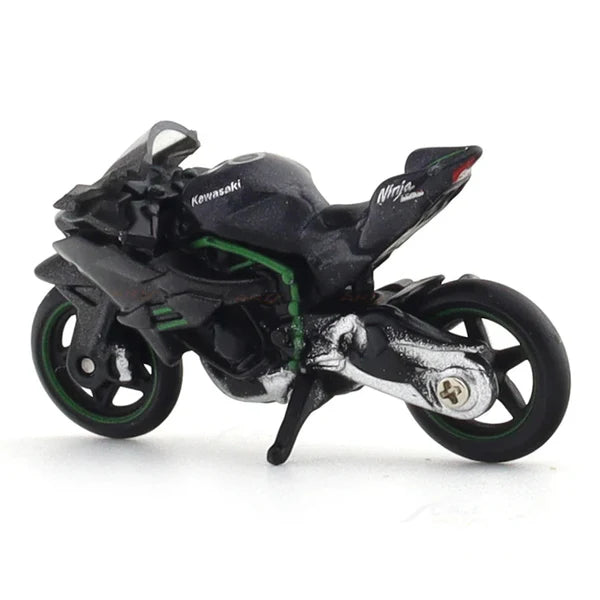 Kawasaki H2R 1:64 Scale Miniature Motorcycle Model | Detailed Sport Bike Collectible with Display Box | Motorcycle Model for Display & Collection