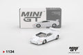 Imported Mini GT #1134 Lamborghini Countach 25th Anniversary White Die-Cast Car