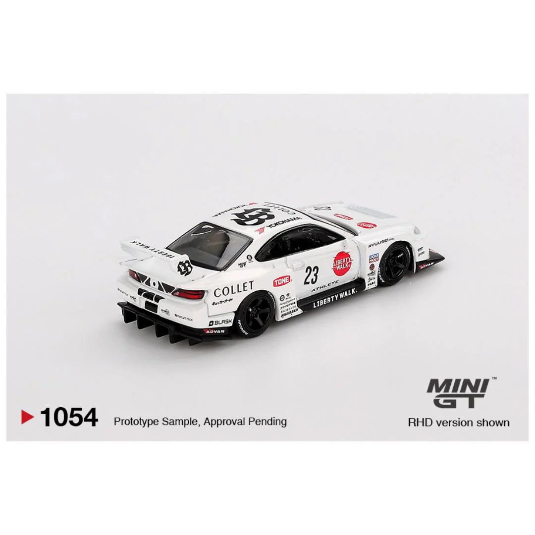 Imported Mini GT Blister #1054 Nissan LB-Super Silhouette S15 Silvia Athlete Die-Cast Car