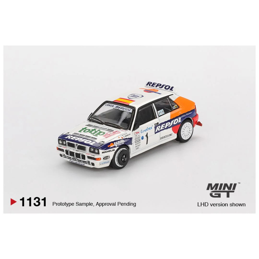 Imported Mini GT Blister #1131 Lancia Delta HF Integrale Evoluzione Rallye Monte-Carlo Die-Cast Car