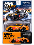 DNM - 1:64 Mini Alloy RC Drift Car 2.4GHz Remote Control Car | 3 Speed Adjustable, USB Rechargeable RC Alloy Car for Kids & Adults Indoor/Outdoor Racing