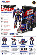 BS-03 Cybertron Cavalier Transforming Robot Truck | Action Figure
