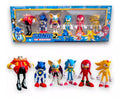 Sonic the Hedgehog Character Action Figure Set for Kids & Collectors