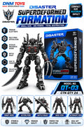 QT-03 Disaster Super Deformed Alloy Robot | Collectible Model