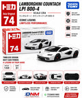 Tomica 74 Lamborghini Countach LPI 800-4 Diecast Premium Toy Car in 1:64 Scale
