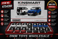Kinsmart Land Rover Defender 90 Die-Cast SUV Model Set (14 PCS Assorted Colors) Ð 1:36 Scale Pull Back Collection