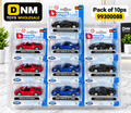 99300088 - Bburago 1:64 Die-Cast Car Pack of 10 | Porsche & Lamborghini