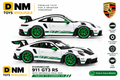 P911GT3RS-WP22-PGM-112  - Porsche 911 GT3 RS Weissach Pack 2022 – Python Green Metallic 1:12 Diecast Model Car