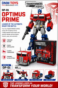 OP-01 Optimus Prime Transforming Robot Truck | Collectible Action Figure