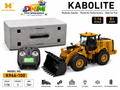 Kabolite K966-100 1:16 RC Wheel Loader – Professional 2.4GHz Full Function Construction Loader with Lights, Sound & Rechargeable Battery