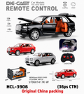 HCL-3906 1:24 Scale Rolls-Royce Cullinan RC SUV – Die-Cast Metal Remote Control Luxury Car with Smoke Fog Effect