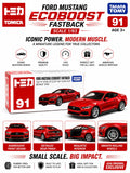 Tomica 91 Ford Mustang EcoBoost Fastback Diecast Premium Toy Car Model 1:63 Scale