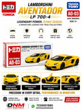 Tomica AO-03 Lamborghini Aventador LP 700-4 Diecast Premium Toy Car 1:68 Scale