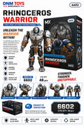 6602 Rhinoceros Warrior High-End Action Figure | Collectible Robot