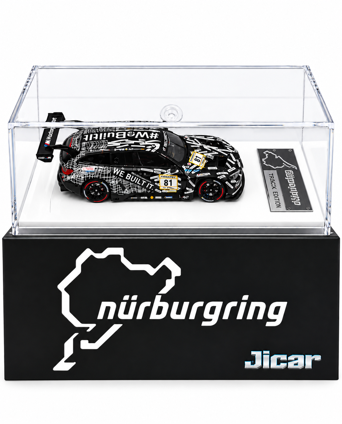 JICAR-G81-81 = JICAR BMW G81 M3 Touring Nürburgring 24H #87 Diecast Model