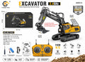 BC1043 2.4GHz 11-Channel R/C Die-Cast Alloy Excavator Engineering Vehicle