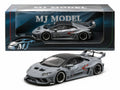 MJ Model 1:64 Lamborghini Huracán LB-Silhouette Works Wide Body (Grey / LB Performance)