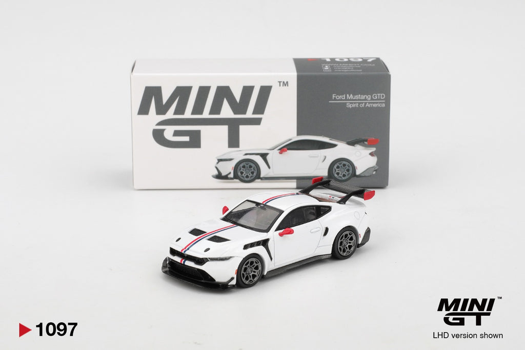 Mini GT Ford Mustang GTD Spirit of America – Mini GT 1097